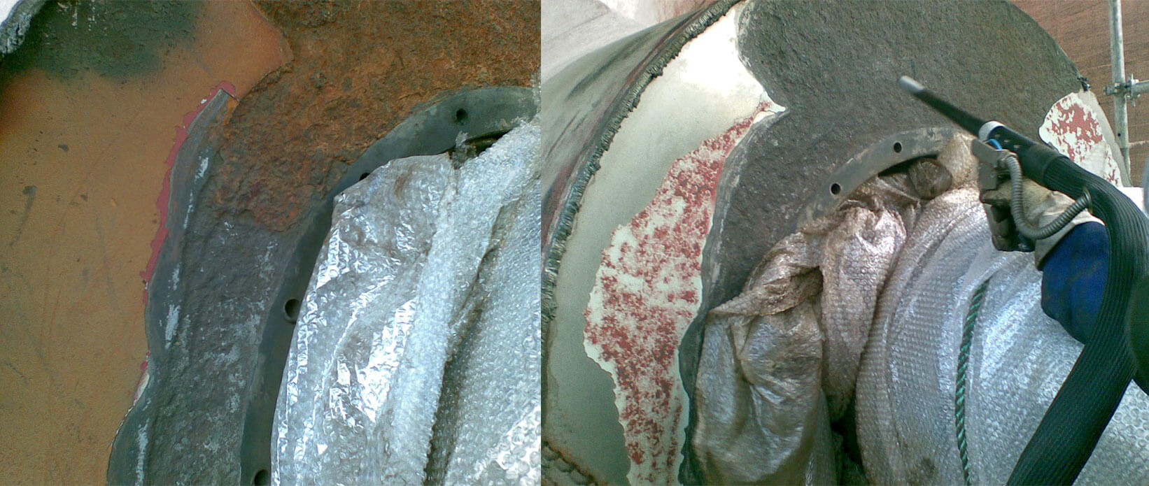 Vessel Heavy Rust Cleaning (Before & After)