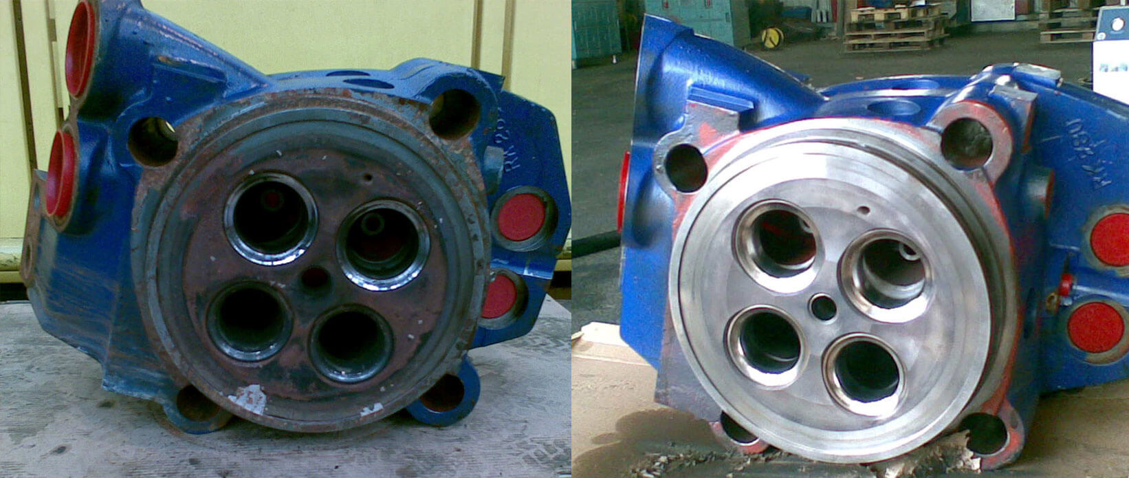 Engine Cylinder Head (Before & After)